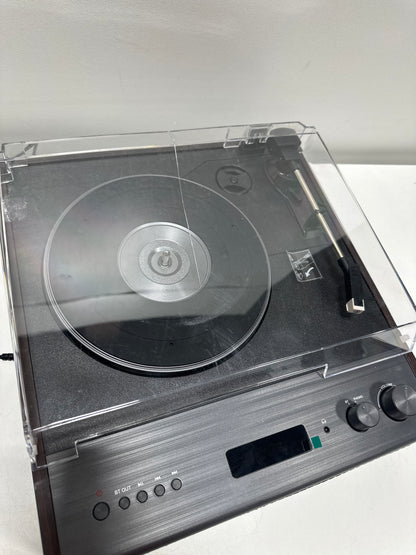 See Desc Victrola Eastwood Signature Bluetooth Record Player (Espresso) - Walnut