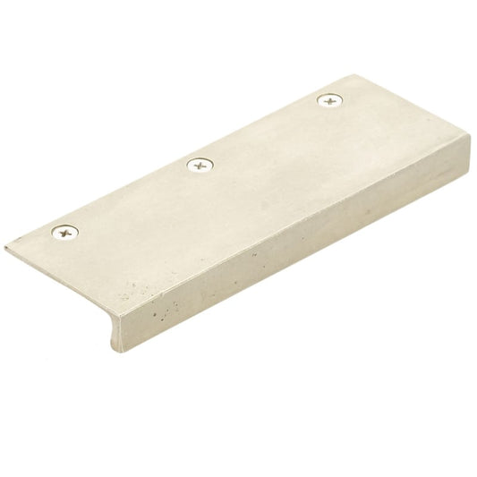 Emtek 86665 Rustic Modern 4-1/2 Center to Center Finger Cabinet Pull from the Sandcast