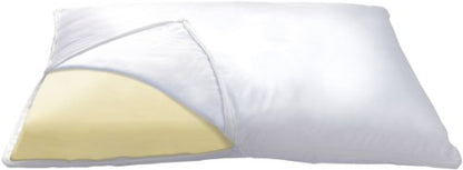 Sleep Innovations - Classic Gel Memory Foam Queen Pillow - White