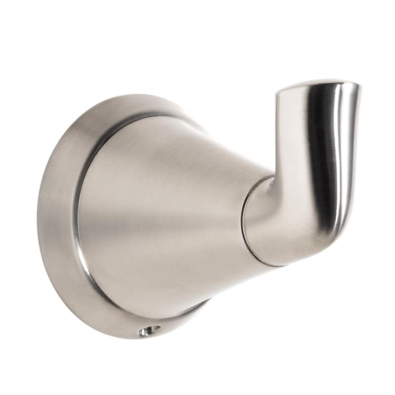 Provincetown Knob Robe/Towel Hook in Brushed Nickel