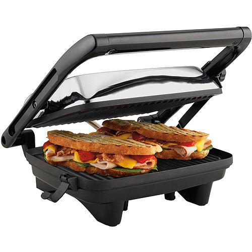 Hamilton Beach Panini Press Sandwich Maker - Black