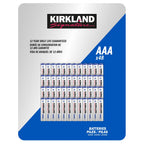 Kirkland Signature Alkaline AAA Plus Batteries, 48 Count