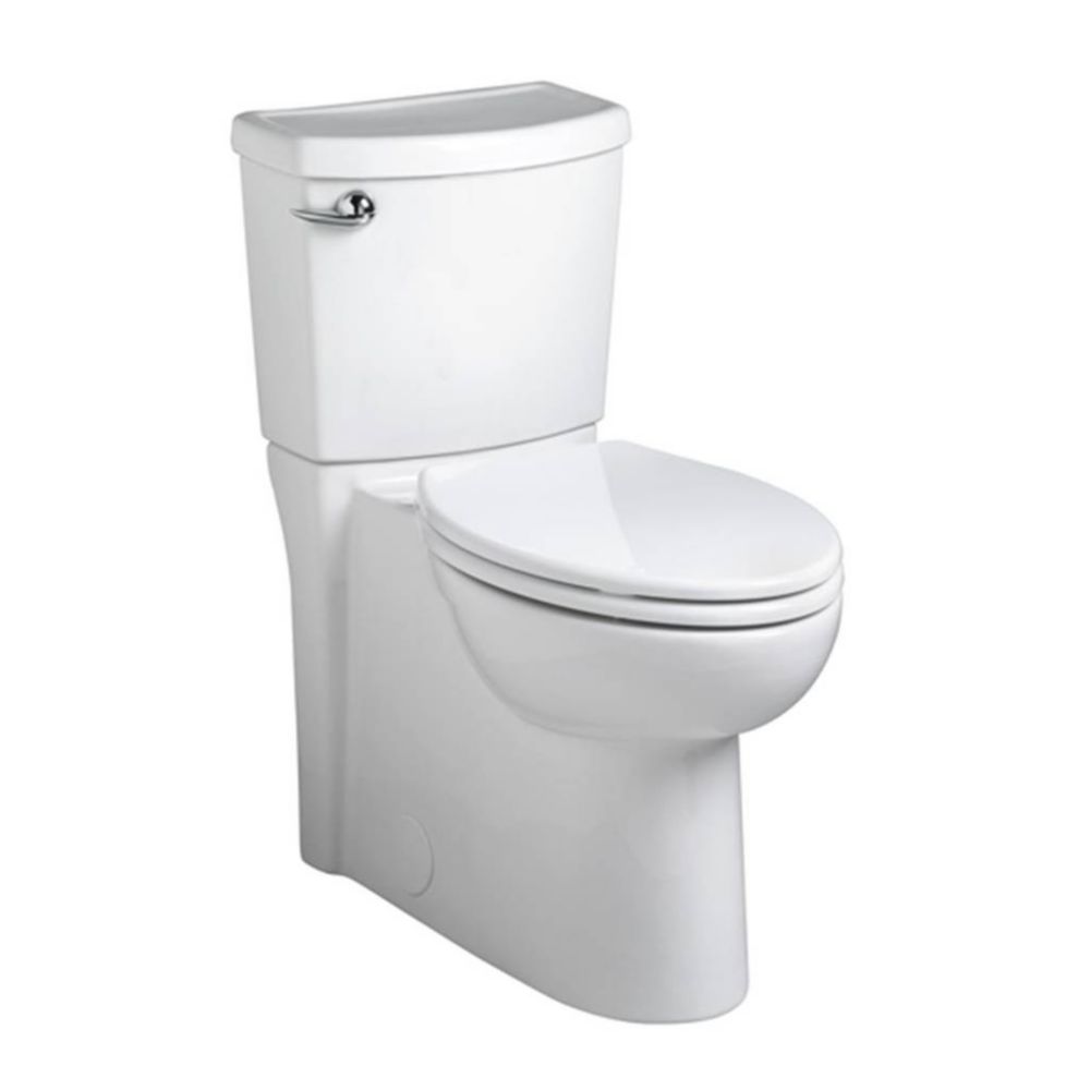American Standard Cadet 3-Flo Wise 2-Piece 1.28 GPF Single Flush Elongated Toilet in White