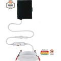 Commercial Electric Slim Baffle 3 Color Selectable Integrated LED Recessed Kit - *Lighting & Electrical