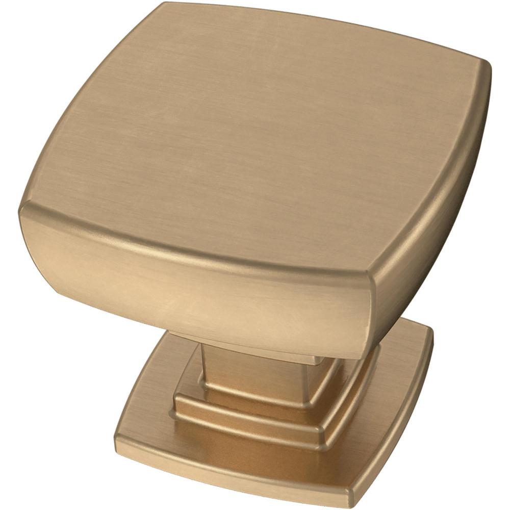 Franklin Brass P29542z-B Parow 1-1/8 Square Cabinet Knob - Bronze - *Tools Hardware & Misc