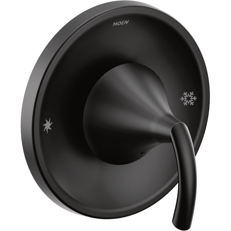 Moen T2741BL Glyde Posi-Temp Valve Trim, Valve Required, Matte Black
