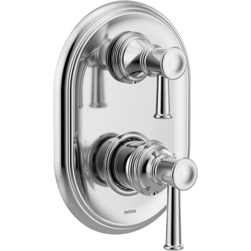 Moen UT3322 Belfield 2 Function Pressure Balanced Valve Trim Only with Double Lever Handle