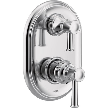 Moen UT3322 Belfield 2 Function Pressure Balanced Valve Trim Only with Double Lever Handle