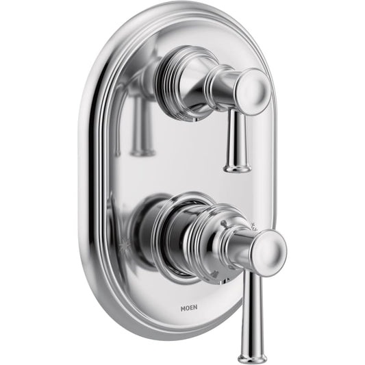Moen UT3322 Belfield 2 Function Pressure Balanced Valve Trim Only with Double Lever Handle