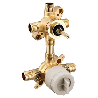 Moen U232CIS M-Core 2 or 3 Non-Shared Function Pressure Balanced 1/2" CC and IPS Diverter Valve with Stops Valves Rough