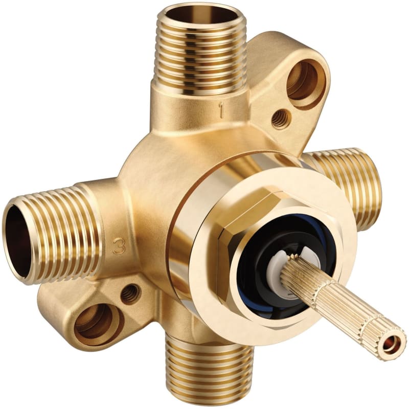 Moen U361CI M-CORE 1/2 in. 3 or 6 Function Transfer Valve with CC/IPS Connections