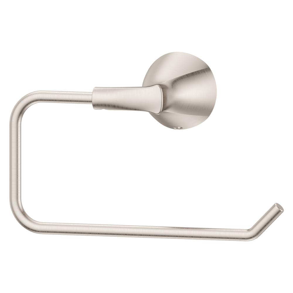 Willa Wall Mounted Towel Ring in Brushed Nickel