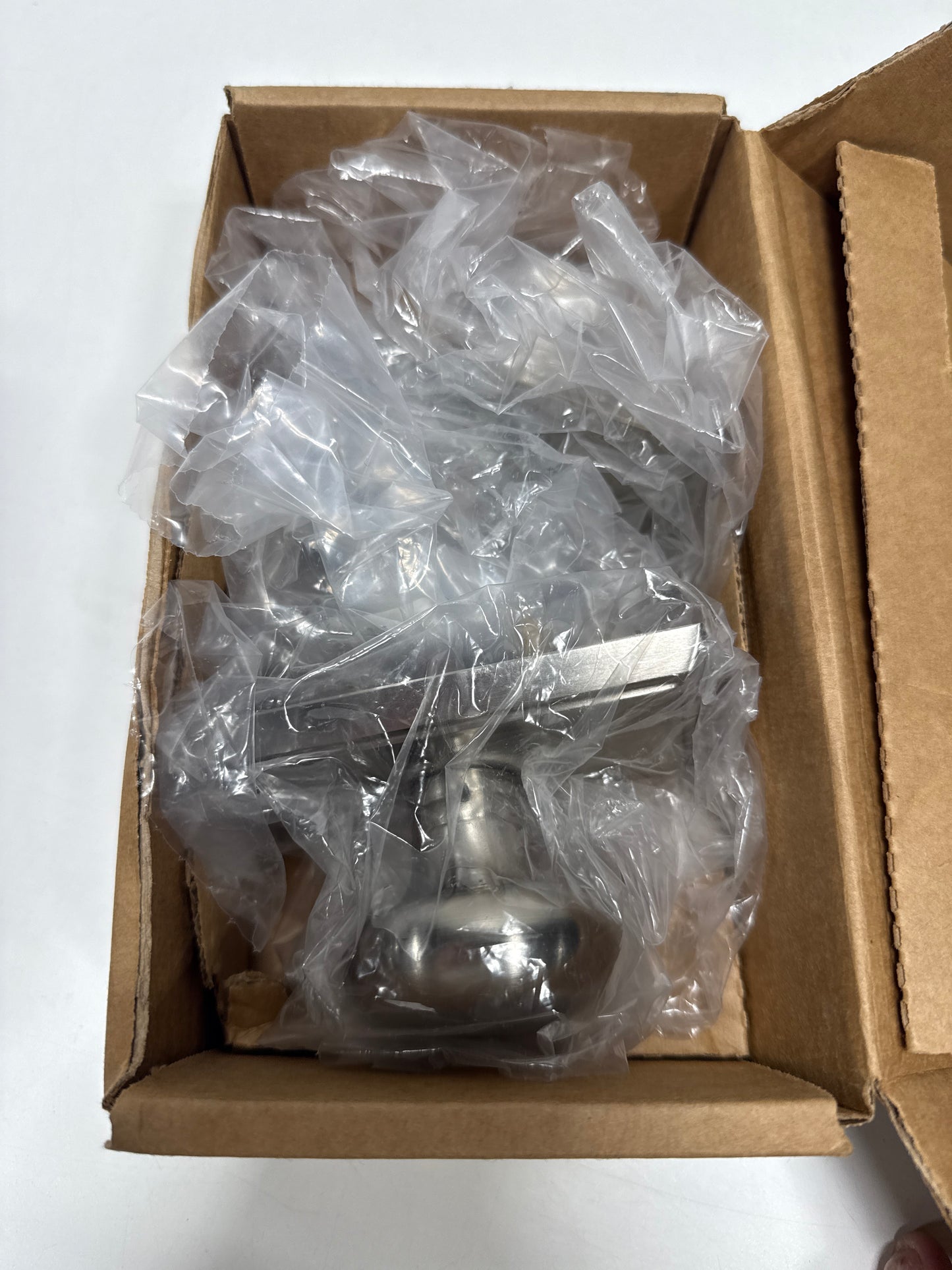 Scratch Emtek Providence passage Knob with Rectangular Rosette 8121PUS15