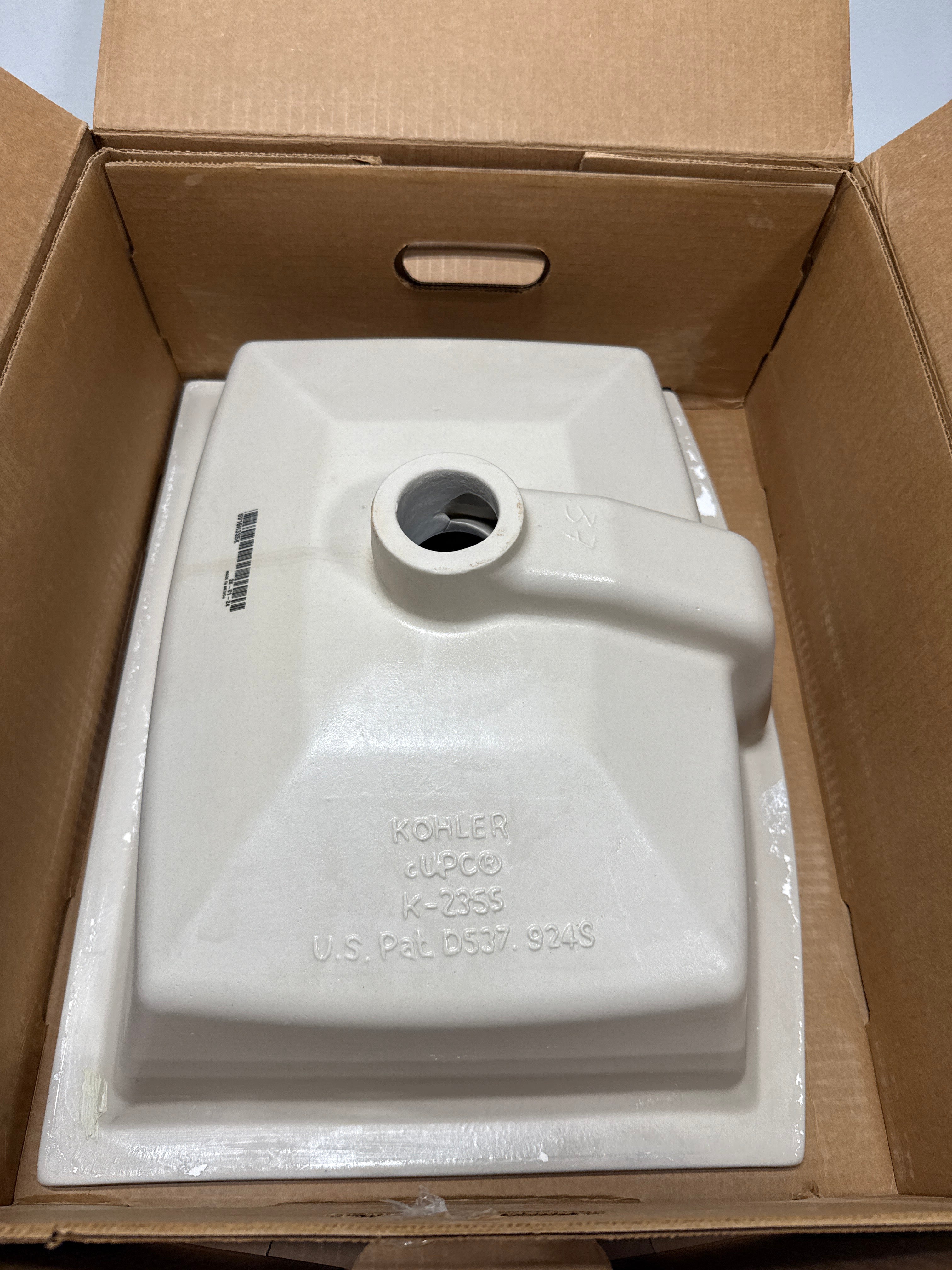 Defect KOHLER K-2355 Archer 20" Rectangular Undermount Bathroom Sink