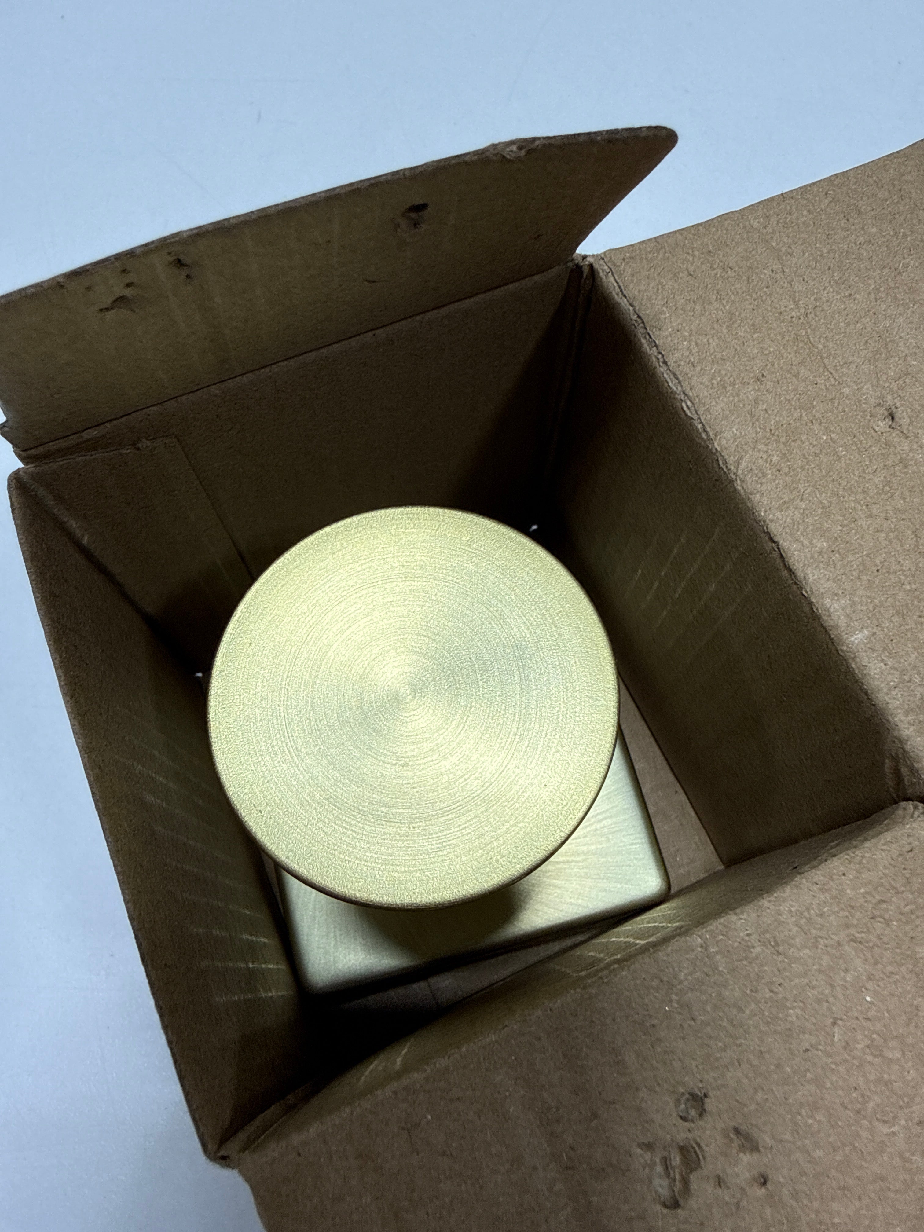 Sure-Loc Zh100-Sq Zurich Non-Turning One-Sided Dummy Door Knob - Brass