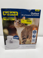 PetSafe - Outlast 90 Oz Pumpless Pet Fountain - White