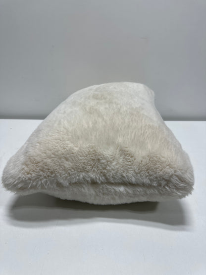 Faux Fur Throw Pillow Ivory - Threshold