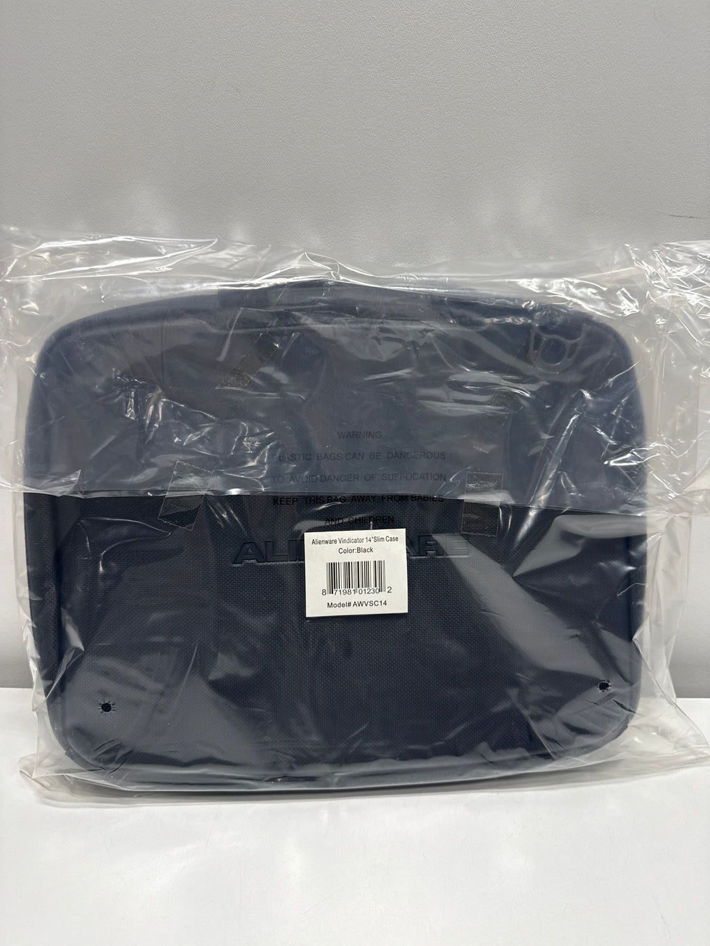 Dell Black Alienware Vindicator Slim Hard Case 14" Model AWVSC14