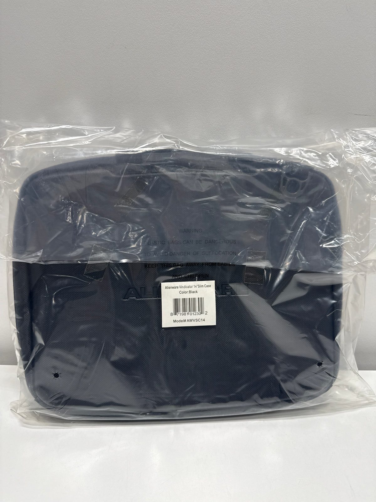 Dell Black Alienware Vindicator Slim Hard Case 14" Model AWVSC14
