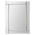 Ren Wil MT1289 Adan 24" W X 32" H Rectangular Glass Framed Bathroom Wall Mirror Home Decor Mirrors Bathroom Mirror