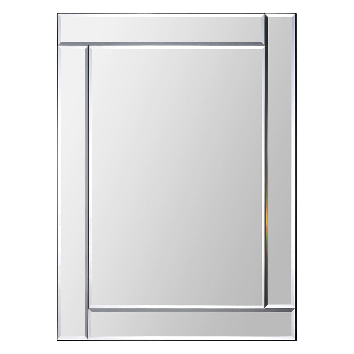 Ren Wil MT1289 Adan 24" W X 32" H Rectangular Glass Framed Bathroom Wall Mirror Home Decor Mirrors Bathroom Mirror