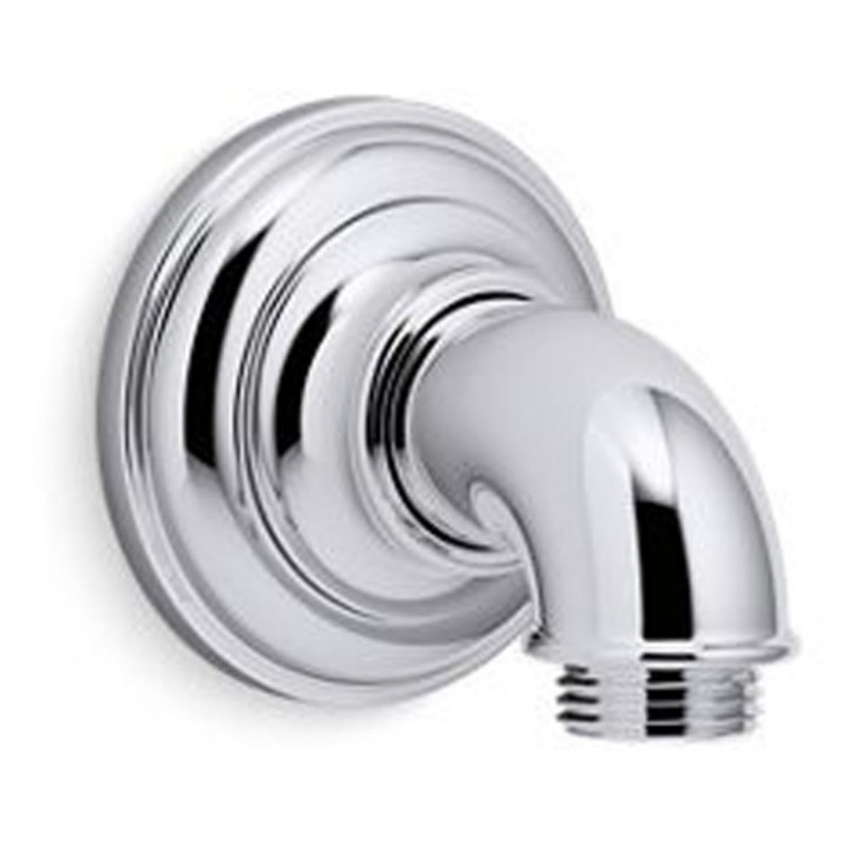 Kohler K-72796-CP Artifacts Wall-Mount Supply Elbow, Polished Chrome, L 2-11/16", H 2-7/16", W 2-7/16"