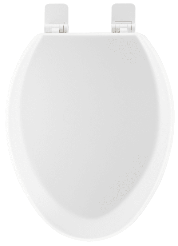 PROFLO PFTSWEC2000 Elongated Closed-Front Toilet Seat with Quick Release and Lid White Toilets