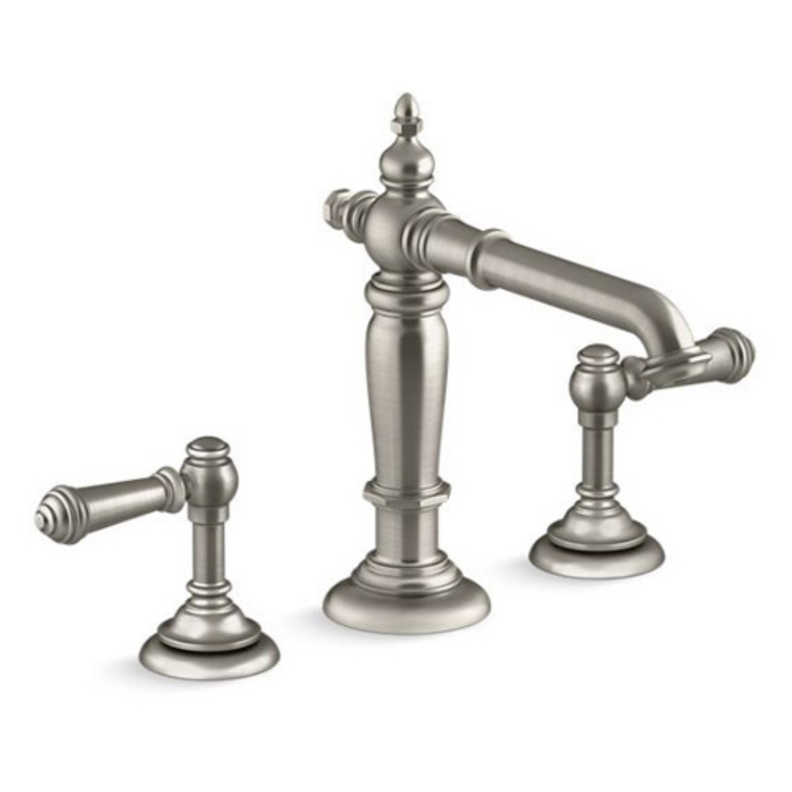 Kohler 72760-BN Artifacts® Bathroom Sink Faucet spout with Column Design, 1.2 gpm, Vibrant Brushed Nickel