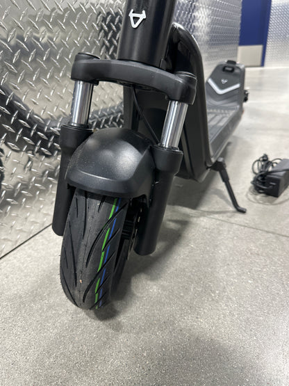 See Desc NIU - KQi 300P Foldable Electric Kick Scooter W/ 30 Mi Max Range & 20 Mph Max Speed - Black