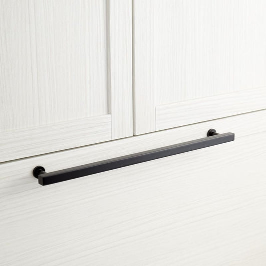 Scratch Signature Hardware 949191-24 24" Colville Solid Brass Appliance Pull Matte Black