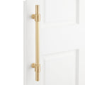 Signature Hardware 445883 Brady 12" Solid Brass Door Pull
