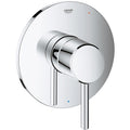 Grohe 14 468 Concetto Pressure Balanced Valve Trim Only with Single Lever Handle Starlight Chrome