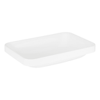 Signature Hardware 453256 Resser 22" Solid Surface Drop in Bathroom Sink White