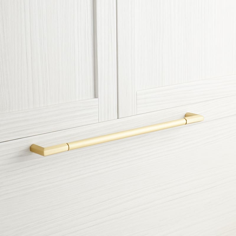 Signature Hardware 450301 18" Lunata Solid Brass Appliance Pull