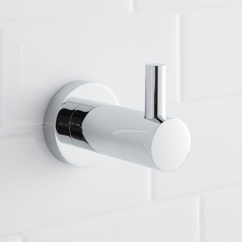 Scratch Signature Hardware 916739 Ceeley Single Robe Hook Chrome - *Tools Hardware & Misc
