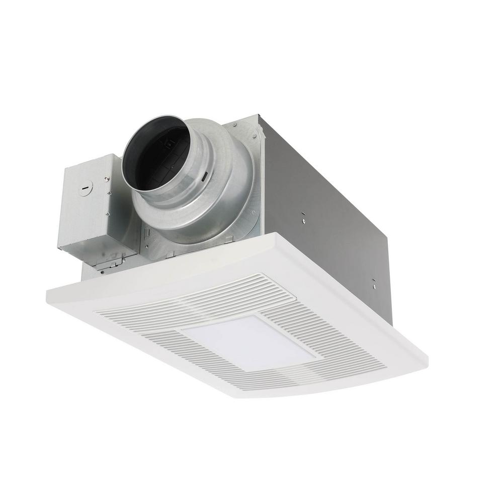 Panasonic Fv-0511vhl1 Whisperwarm Dc Bathroom Fan with Light and Heater - Simplified Ventilation and Heat - 50-80-110 Cfm