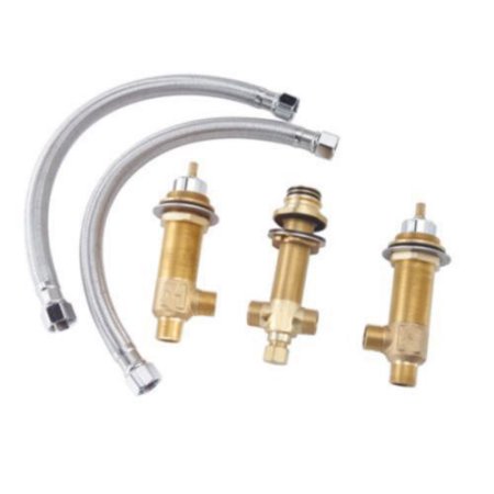 PROFLO PF674163 1/2 Inch Rough in Valve - for Use with Roman Tub Faucet Trims Valves Rough in Valves Tub Faucet Valves