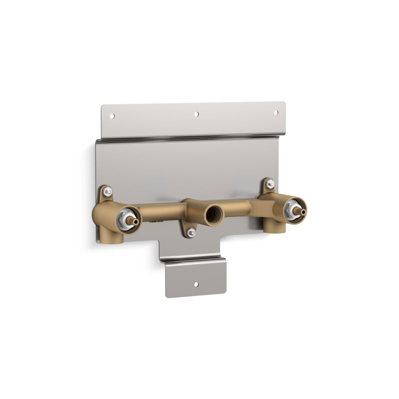 KOHLER 20716-K-NA Parallel™ Two-Handle Wall-Mount Bath Faucet Valve, Washerless Ceramic Disc Valves, Durable Solid Brass