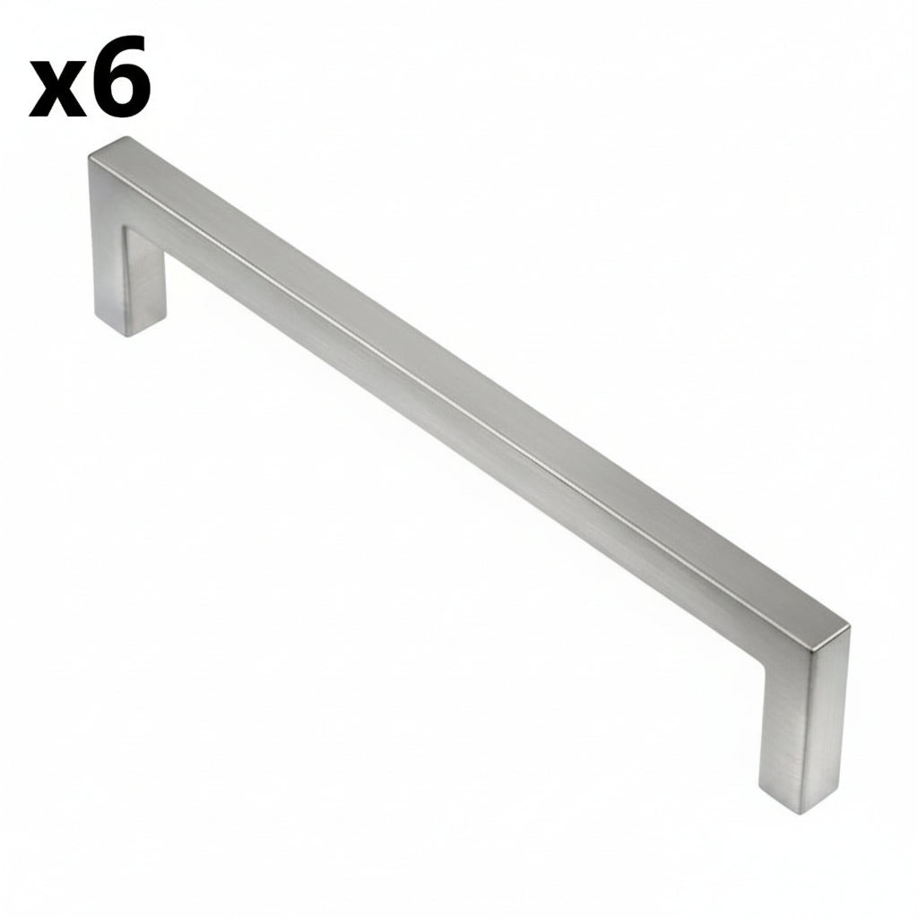 6 x Jamison Collection P87228 6-5/16 Center to Center Handle Cabinet Pull - Nickel - *Tools Hardware & Misc