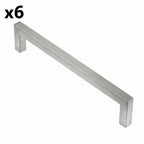 6 x Jamison Collection P87228 6-5/16 Center to Center Handle Cabinet Pull - Nickel - *Tools Hardware & Misc
