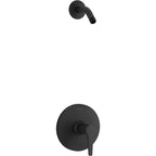 Kohler Ptch 1-Handle Shower Trim Kit in Matte Black (Valve Not Included) - *Plumbing