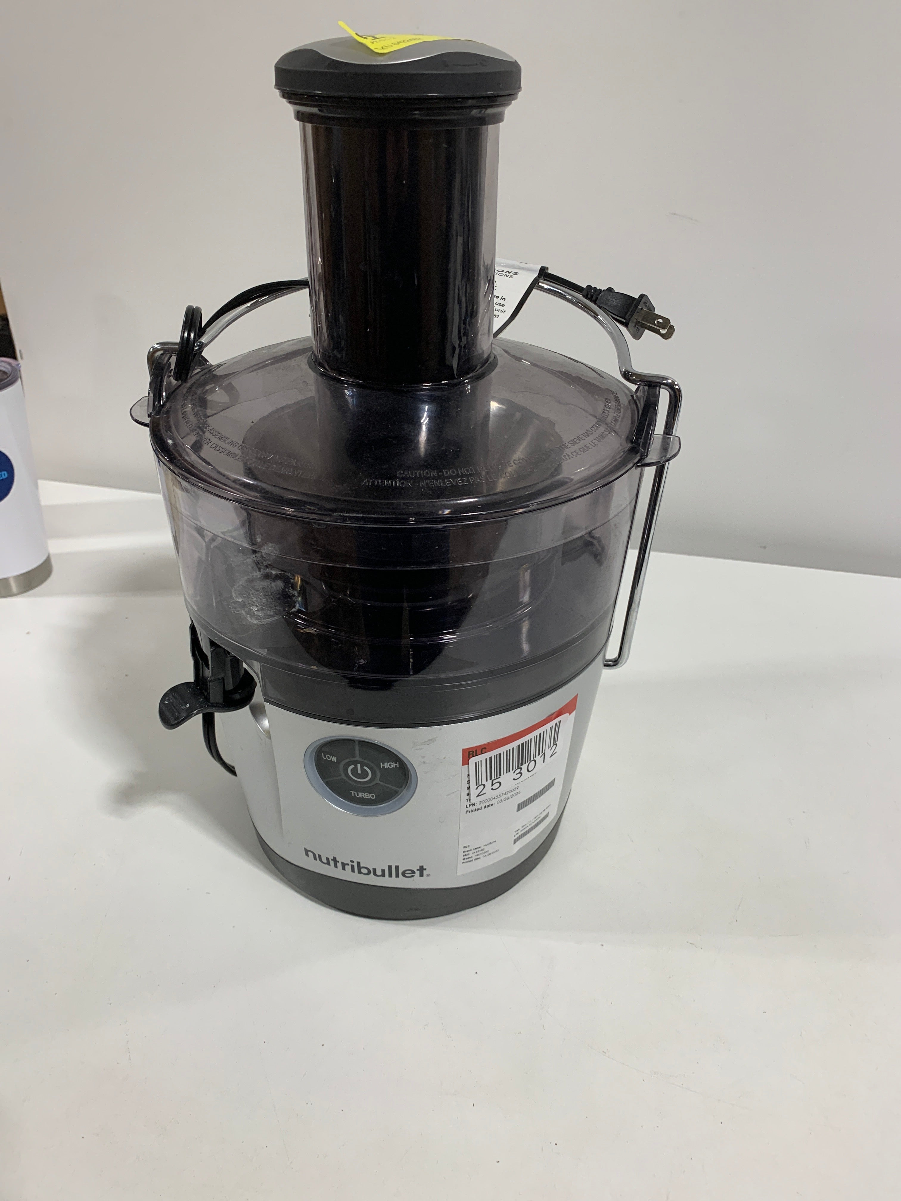 Used Nutri Bullet Centrifugal Juicer Pro - *Kitchen Appliances