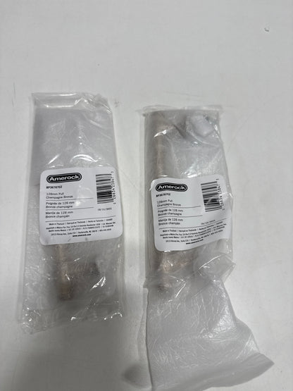 2 x Winsome 5-1/16 in. (128mm) Traditional Champagne Bronze Bar Cabinet Pull