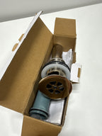 Used Brizo RP72412 1-5/8" Grid Drain Assembly with Overflow Brilliance Polished Nickel