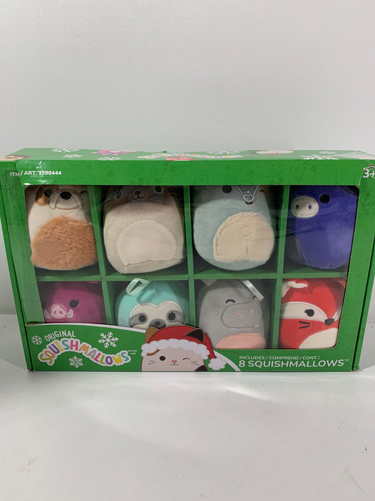 Squishmallows 4-inch Ornament Plush 8-Pack Assorted (Animal)