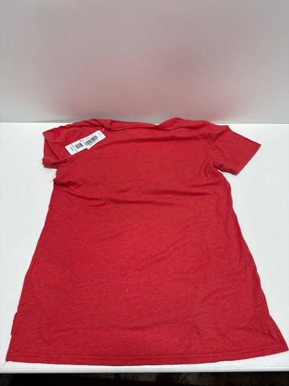 NFL Kansas City Chiefs Women's Heather Short Sleeve Tri-Blend T-Shirt
