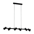 EGLO 204892A Gatuela Pendant 6-Light LED 30 Total Watts, Black
