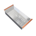 Swiss Madison 17 in. X 8 in. Stainless Steel Colander