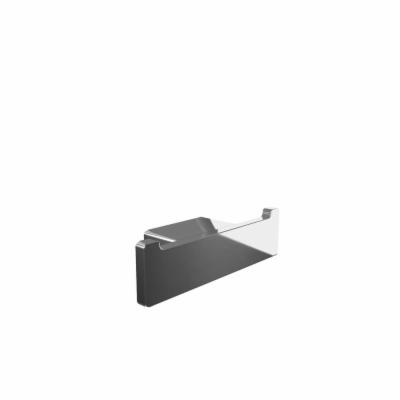 ICO Bath V322 Volkano Cinder Double Robe Hook - Chrome