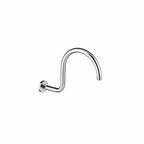 12 in. Shepherd's Hook Shower Arm, Polished Chrome